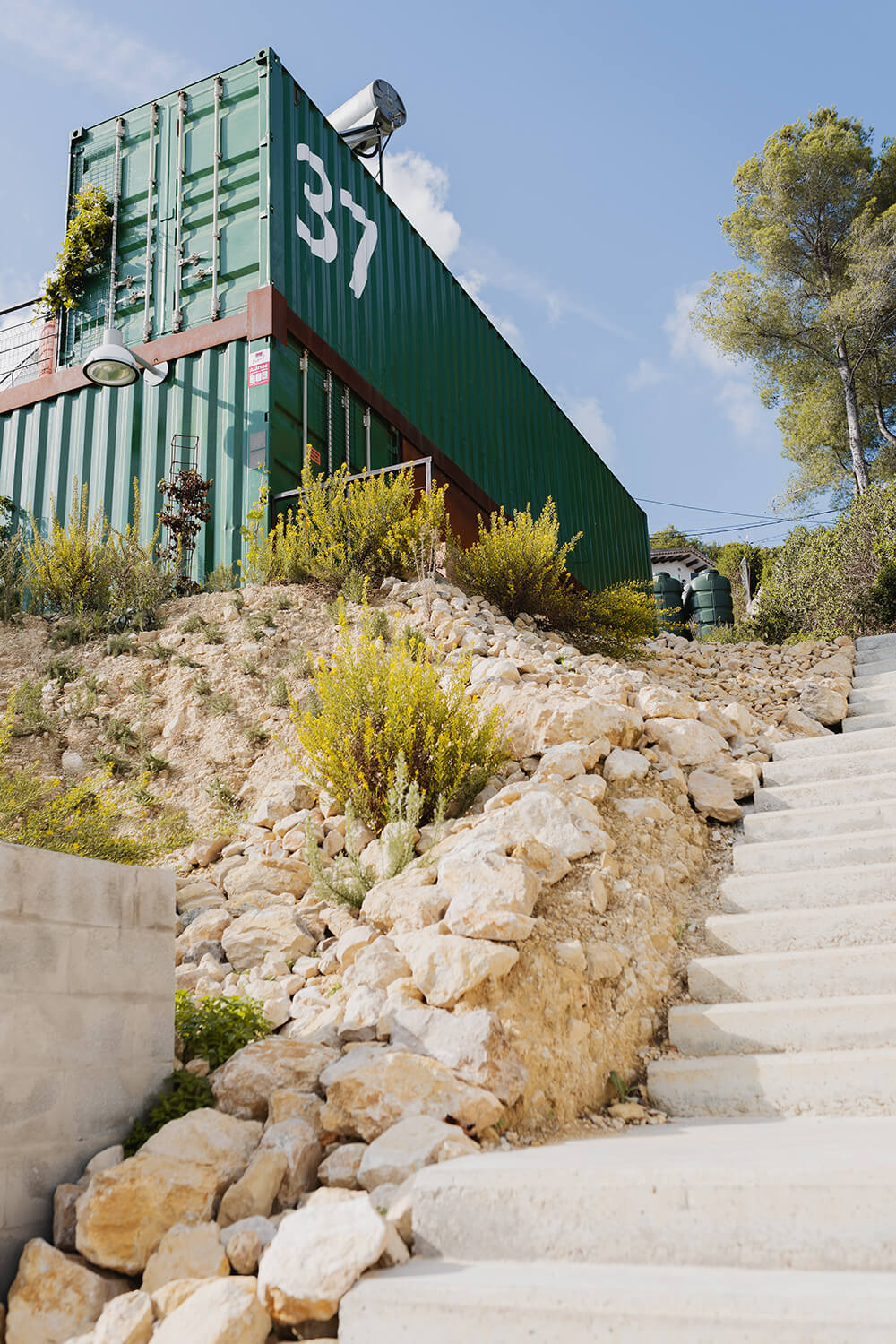 Container Casa Barcelona Entrance